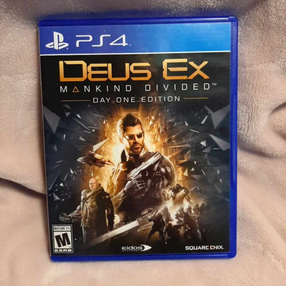 Deus Ex: Mankind Divided day one edition For Playstation 4